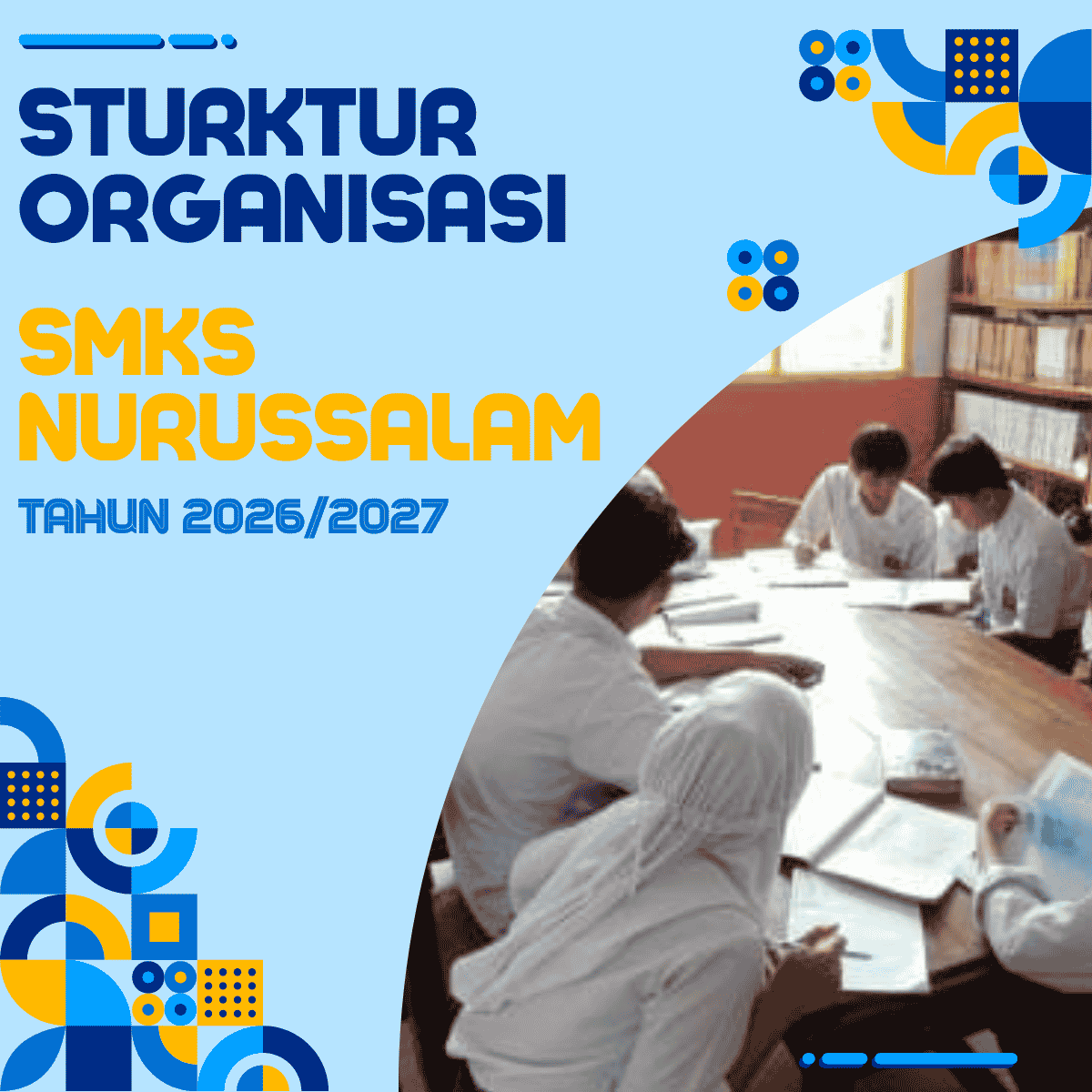 Struktur Organisasi SMKS Nurussalam